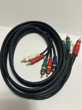 325-AZ CMPLE Rca Cable Cord Audio Video Dvd Hdtv Ypbpr Male #2