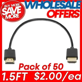 460-AB CMPLE Hdmi Cable Ultra High Cord Tv Monitor