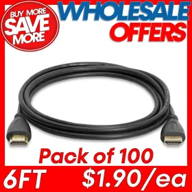 604-AB CMPLE Hdmi Cable Ultra High Cord Tv Monitor