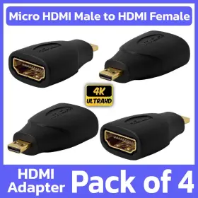 619162050381 CMPLE Pack Micro Hdmi Adapter Female Male