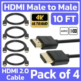 619162054846 CMPLE Pack Hdmi Cable Male Video Cord Mac Tv Box