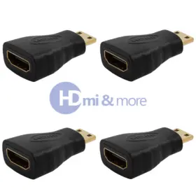 HD-143 CMPLE Mini Hdmi Male Female Adapter Connector