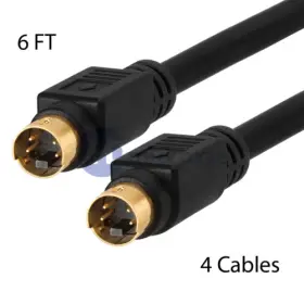 HD-354 CMPLE Feet Video Pin Male Cord Cable Dvd Hdtv