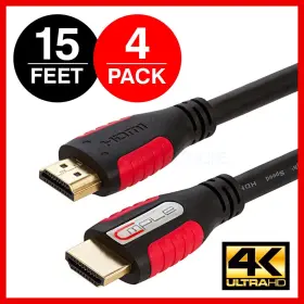N-HD-15BK CMPLE Hdmi Cable Ethernet Bluray Xbox Lcd Hdtv