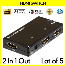 S-112 CMPLE Pack Hdmi Switcher Sources Display Digital Signal