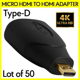 S-167 CMPLE Micro Hdmi Male Female Adapter Connector