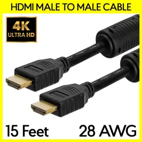 S-789 CMPLE Feet Hdmi Cable Male Cord Tv Monitor Projector