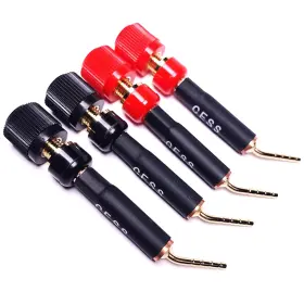 B08K7QCFCD CNCESS Pin Screw Banana Speaker Plugs Wire