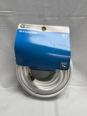 167505 COMMERCIAL ELECTRIC Quad Shielded Coaxial Cable