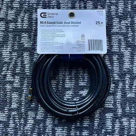 E307144 COMMERCIAL ELECTRIC Quad Shielded Coaxial Cable #2