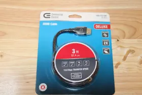 FT.-B07K COMMERCIAL ELECTRIC Deluxe Braided Hdmi Cable