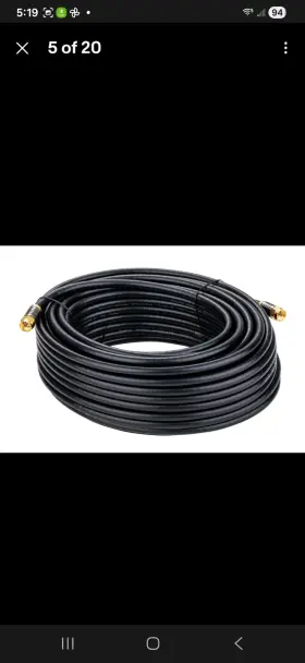 Y304062 COMMERCIAL ELECTRIC Quad Shielded Coaxial Cable