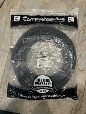HDHD50PROBLK COMPREHENSIVE Cable Triple Shielded Video Audio