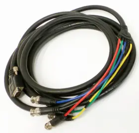 VGA15P-5BP-15HR COMPREHENSIVE High Resolution Vga Cable Bnc