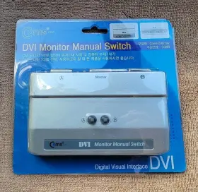 023071375686 COMS Dvi Manual Switch Selector Box Tv Lcd Port