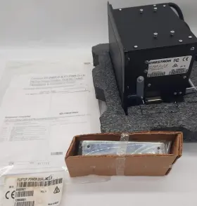 Crestron 6502621 Ft-pwr-d-lg-b 6502821 Fliptop Power Center Large Black