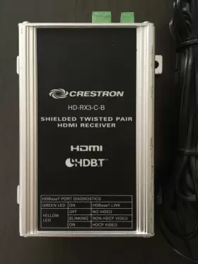 6506329 CRESTRON Shielded Twisted Hdmi Receiver Power Cord 6506329 CRESTRON Shielded Twisted Hdmi Receiver Power Cord
