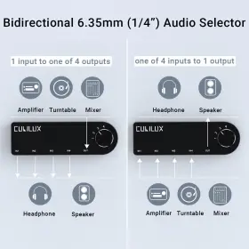 445002230216 CUBILUX Bidirectional Audio Selector Trs Stereo #2 445002230216 CUBILUX Bidirectional Audio Selector Trs Stereo #2