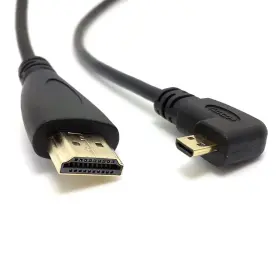 HD-066-RI-1.5M-CA CY Chenyang Right Angled Micro Hdmi Male
