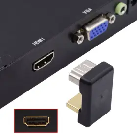 HX-HD-019-UP-HX CY Cable Opposite Angled Hdmi Male #2