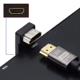 HX-HD-019-UP-HX CY Cable Opposite Angled Hdmi Male #3