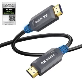 DCAH-G15-CL3 DAVVISION Hdmi Cable Wall Fiber Optic