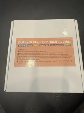 45765 DBILIDA Fiber Hdmi Cable Braided Optic