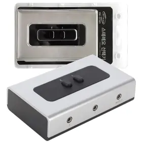 809951144038 DEAD SKIN Netmate Stereo Audio Switch Rca