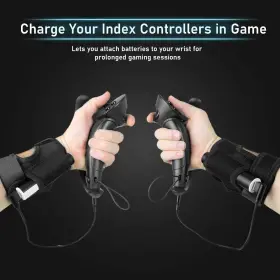 798418896697 DEADEYEVR Valve Index Wrist Battery Charges Kit #2