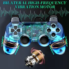 784104036348 DEGULAN Wired Controller Double Shock Pack Play #2