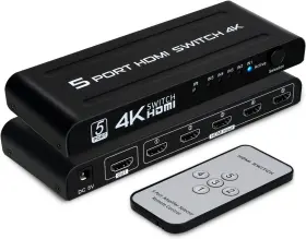 445032484436 DGODRT Hdmi Switch Port Switcher Selector Box Ir
