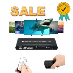 751031872998 DGODRT Hdmi Switch Port Switcher Selector Box Ir
