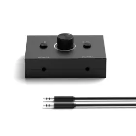 D-177 DINGSUN Audio Switch Stereo Selector Box Passive Manua
