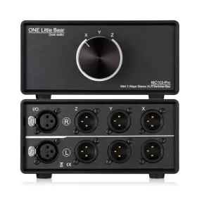 MC103 DOUK AUDIO Nobsound Xlr Switch Balanced Converter Stere