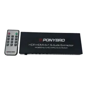 HDSW0029M1 DPONYBRO Hdr Hdmi Audio Extractor Uhd Arc Auto