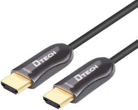 DT-HF110B DTECH Feet Fiber Optic Hdmi Cable Cord