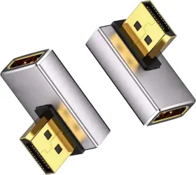 744110293838 DUTTEK Displayport Adapter Left Angle Displayp 744110293838 DUTTEK Displayport Adapter Left Angle Displayp