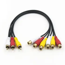 789917299263 DUTTEK Rca Splitter Cable Male Jack