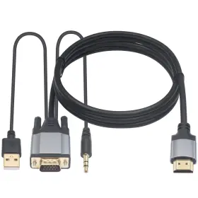 DUK-00697 DUTTEK Vga Hdmi Adapter Cable Male
