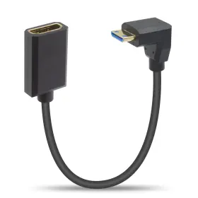 DUK-00761 DUTTEK Mini Hdmi Down Angled Male Female