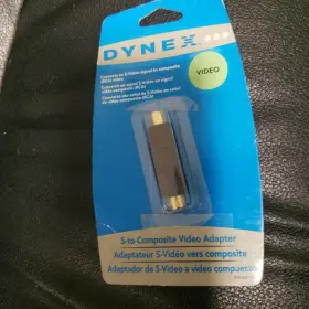 Dynex Dx-av102 S Video Jack To Composite Adapter Dynex Dx-av102 S Video Jack To Composite Adapter