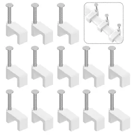 FCC-01 EASYTLE Cable Clips Nail Flat Ethernet Wall