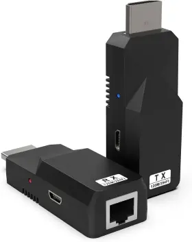B0CQ7HR96J ELALIGHT Hdmi Extender Single Ethernet Cable Kit