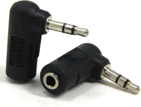 8541767813 ADAPTER Trs Male Female Right Angle Headphone #2