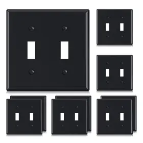 3012 ELEGRP Toggle Switch Wall Plates Standard Pack