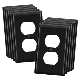 3021-BL ELEGRP Duplex Receptacle Outlet Covers Standard Pack