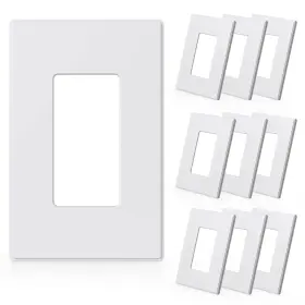 3031GM-WH10 ELEGRP Screwless Wall Plates Pack 3031GM-WH10 ELEGRP Screwless Wall Plates Pack