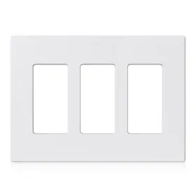 3033GM-WH ELEGRP Screwless Wall Plates Pack