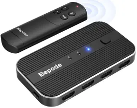 3IN1OUT1 ELEPODE Hdmi Splitter Remote Switch