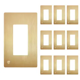 SI8831-BGD-10PCS ENERLITES Elite Screwless Decorator Wall